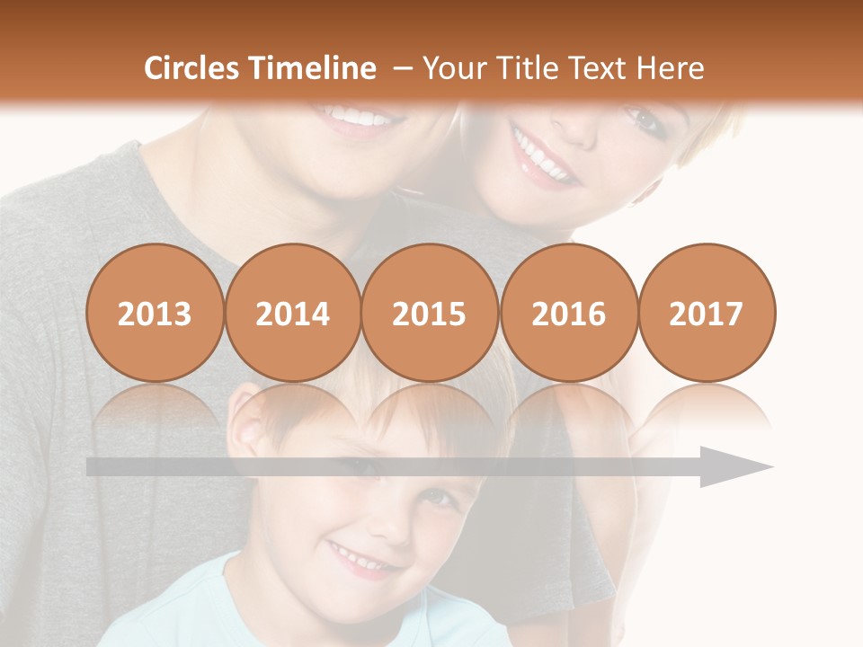 Parent Kid Woman PowerPoint Template