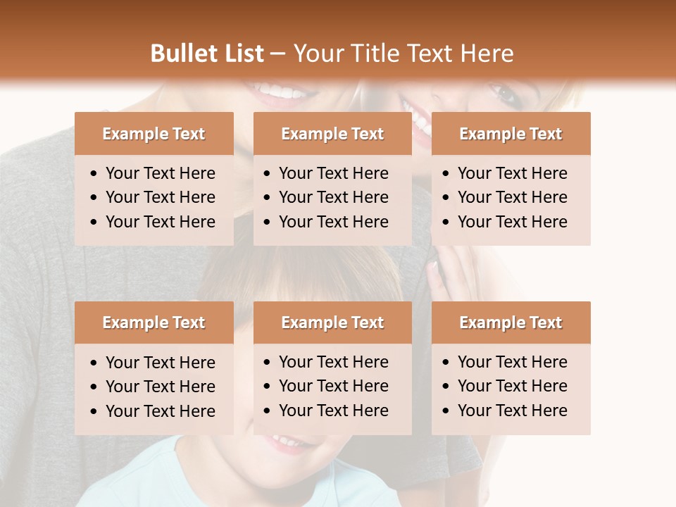 Parent Kid Woman PowerPoint Template