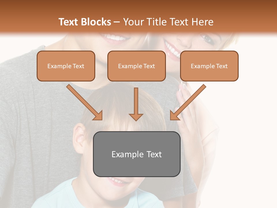Parent Kid Woman PowerPoint Template