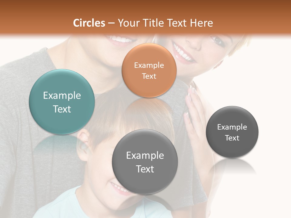 Parent Kid Woman PowerPoint Template