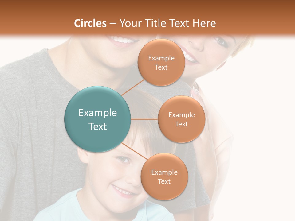 Parent Kid Woman PowerPoint Template