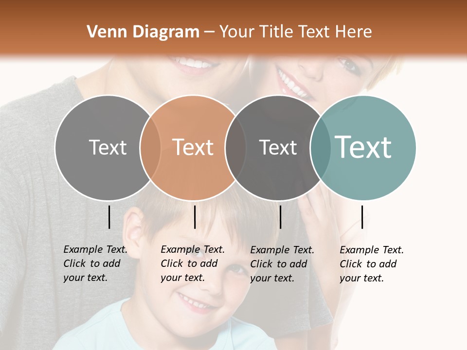 Parent Kid Woman PowerPoint Template