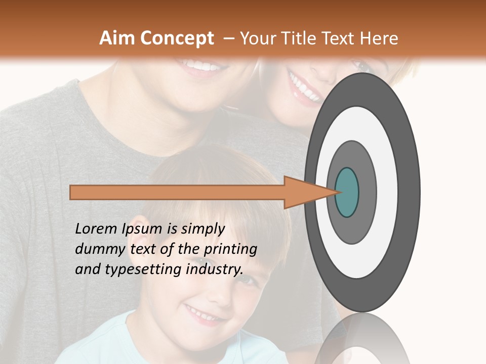 Parent Kid Woman PowerPoint Template