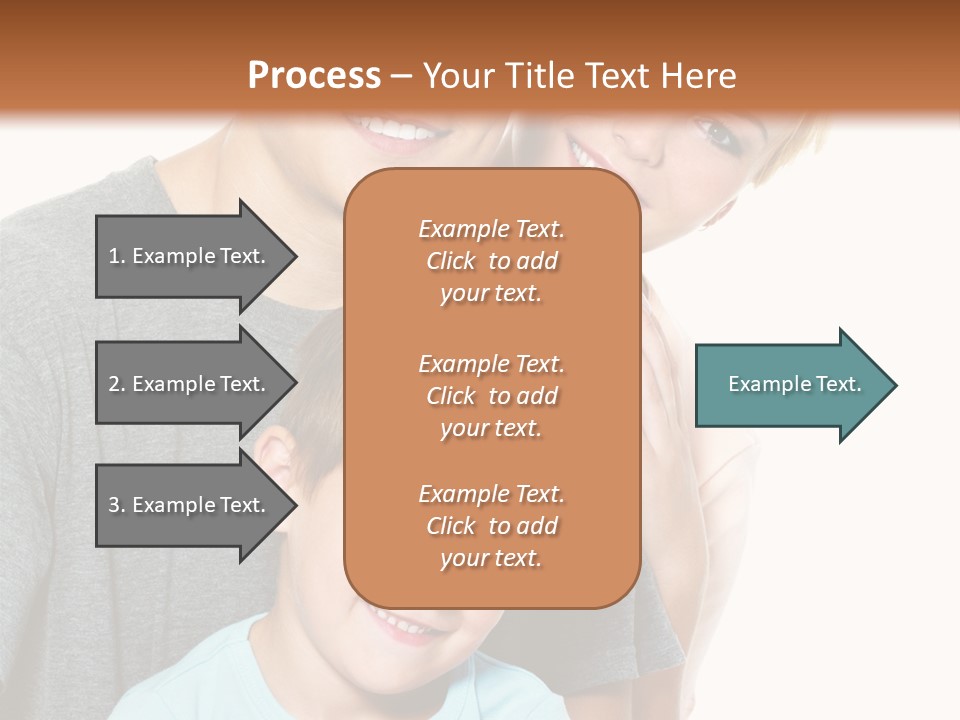 Parent Kid Woman PowerPoint Template