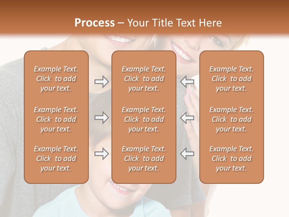 Parent Kid Woman PowerPoint Template