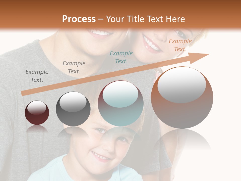 Parent Kid Woman PowerPoint Template