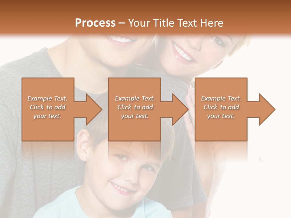 Parent Kid Woman PowerPoint Template