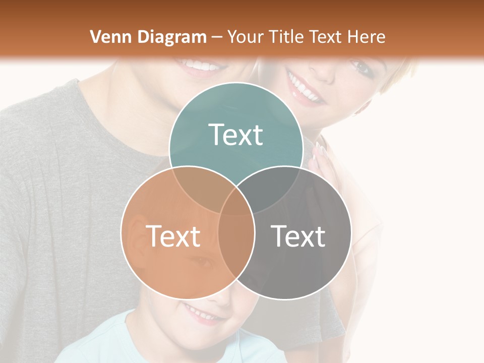 Parent Kid Woman PowerPoint Template