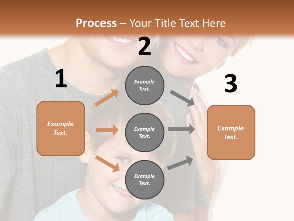 Parent Kid Woman PowerPoint Template