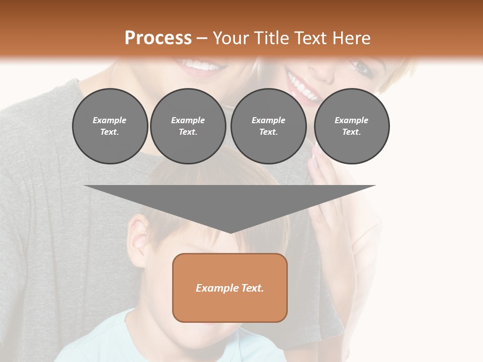 Parent Kid Woman PowerPoint Template