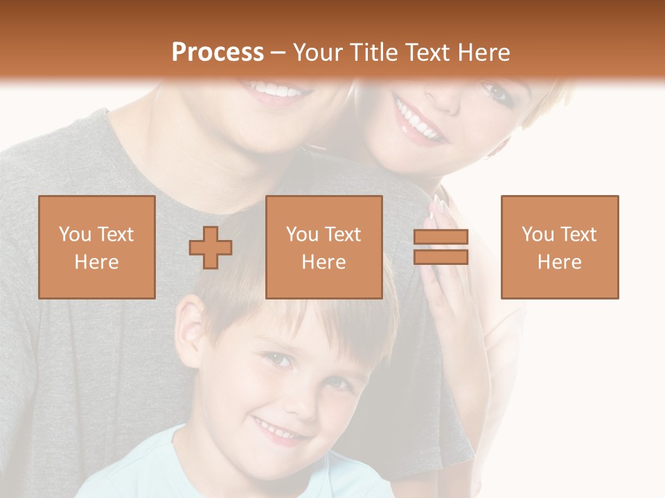 Parent Kid Woman PowerPoint Template