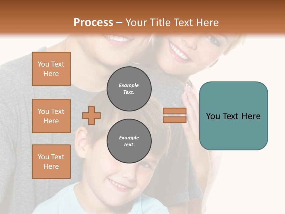 Parent Kid Woman PowerPoint Template