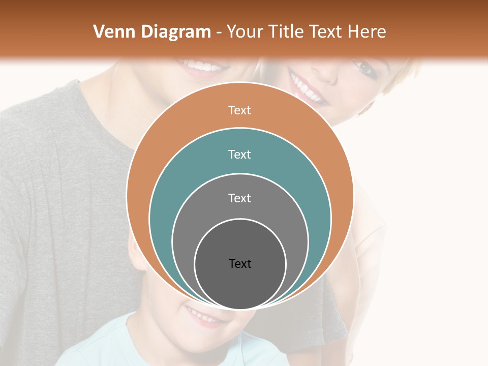 Parent Kid Woman PowerPoint Template