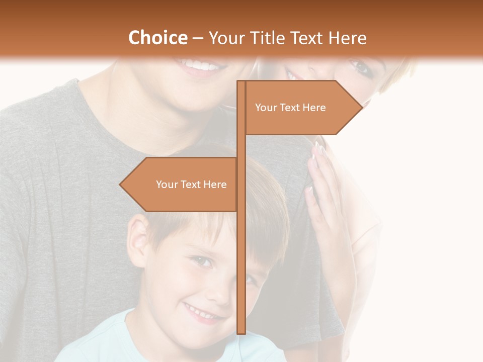 Parent Kid Woman PowerPoint Template