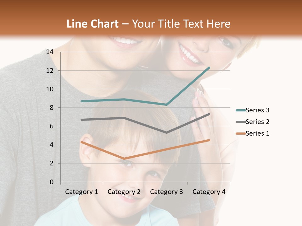 Parent Kid Woman PowerPoint Template