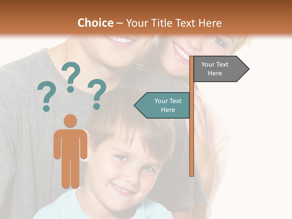 Parent Kid Woman PowerPoint Template