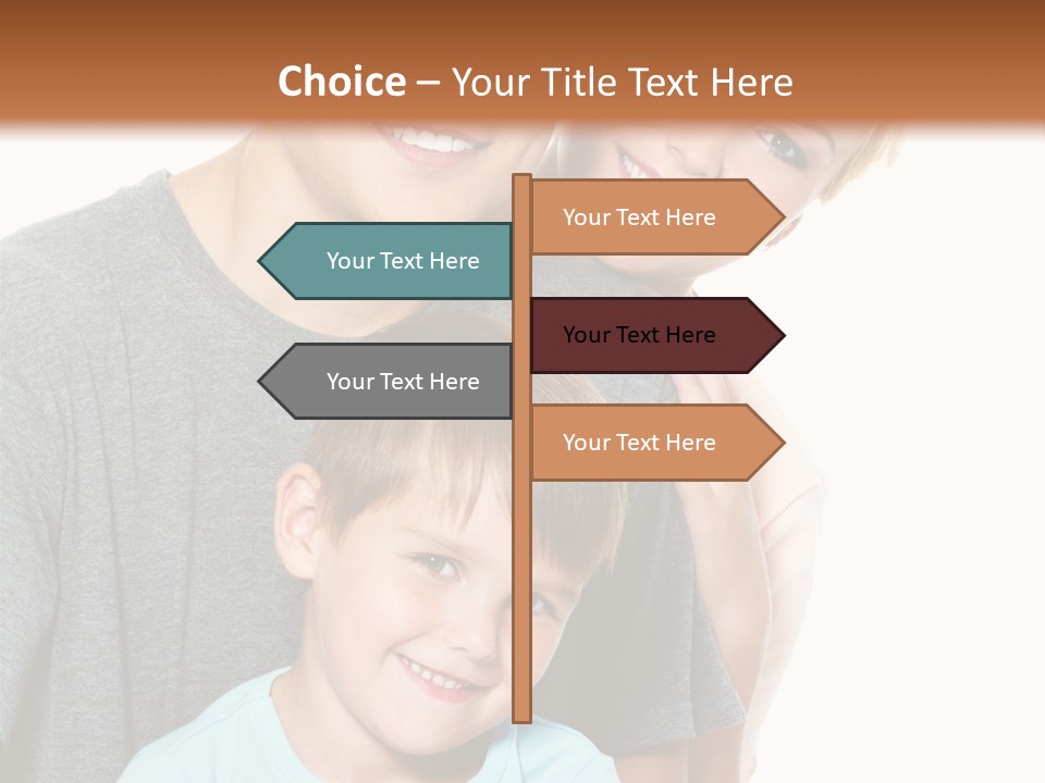 Parent Kid Woman PowerPoint Template