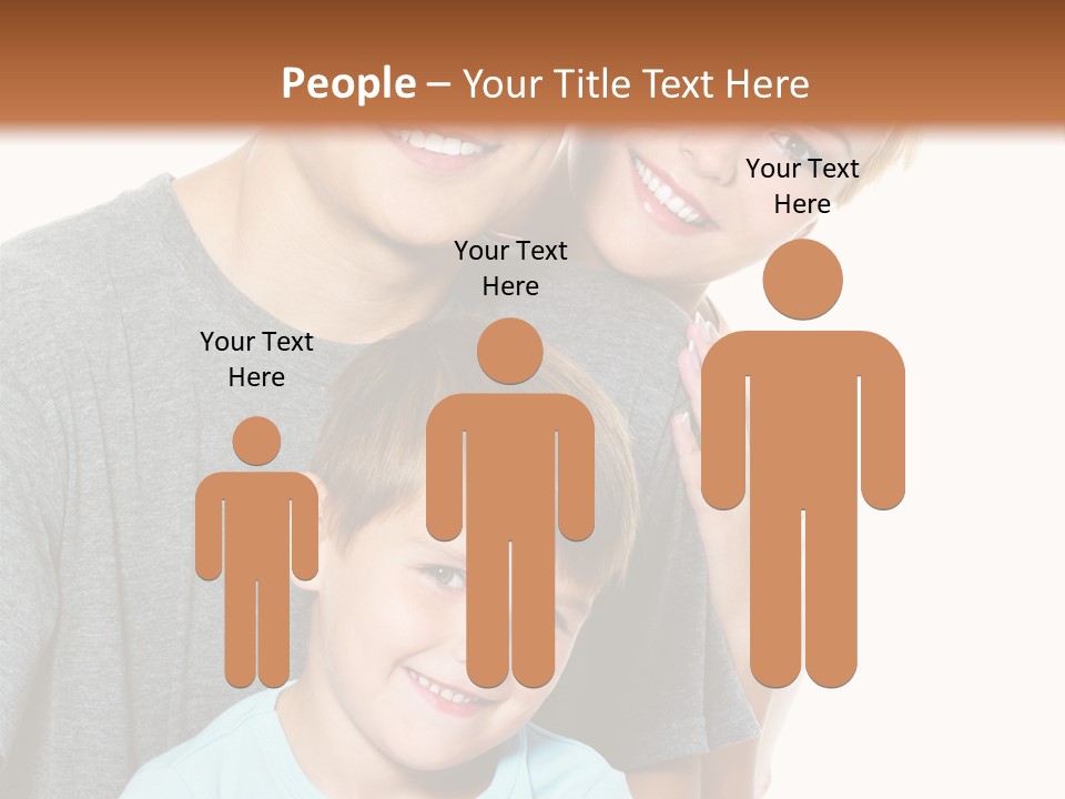 Parent Kid Woman PowerPoint Template