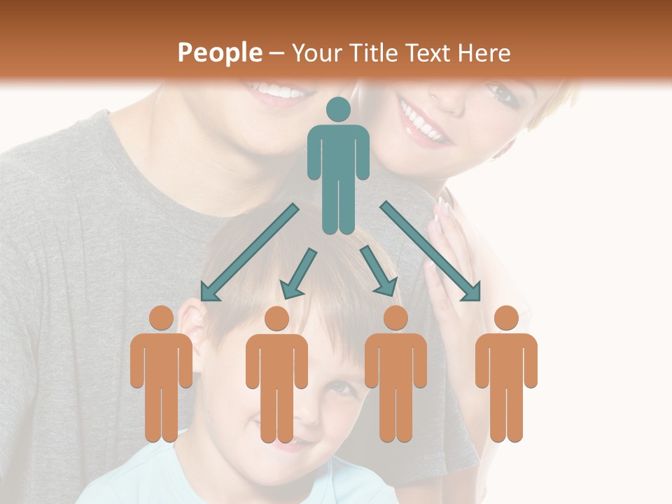 Parent Kid Woman PowerPoint Template