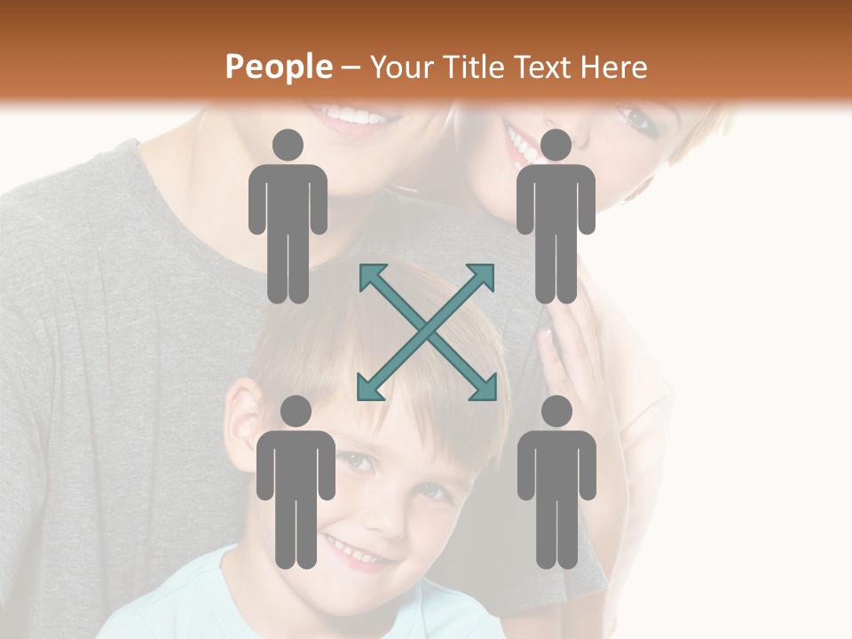 Parent Kid Woman PowerPoint Template