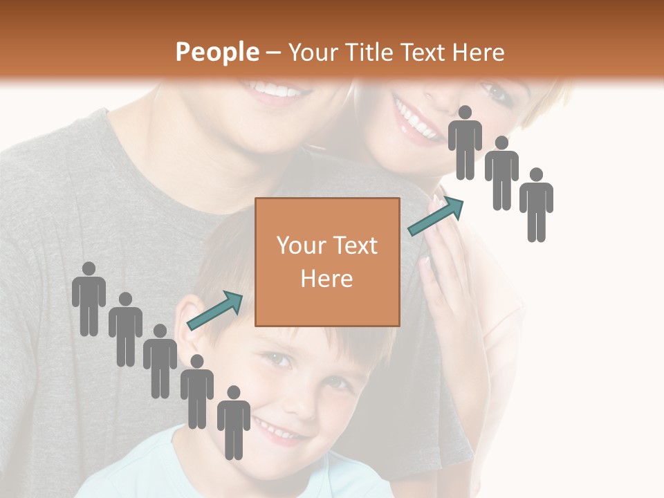 Parent Kid Woman PowerPoint Template