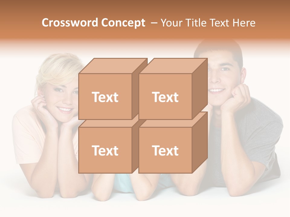 Isolated Boy Expressing PowerPoint Template