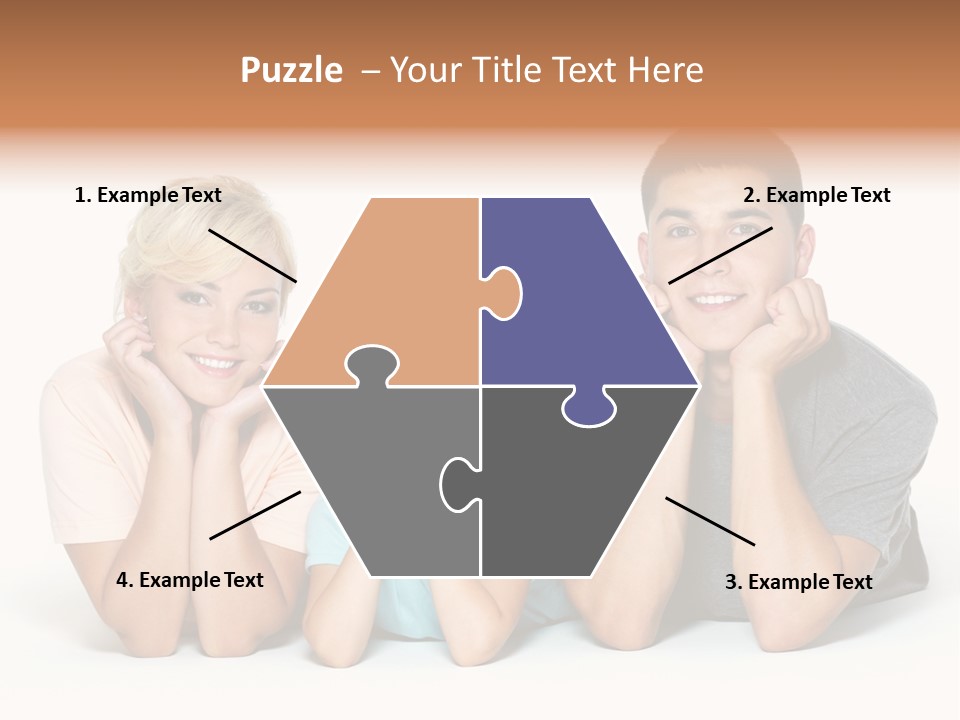 Isolated Boy Expressing PowerPoint Template