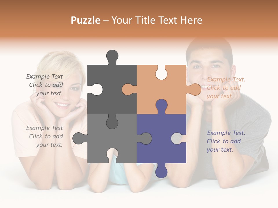 Isolated Boy Expressing PowerPoint Template