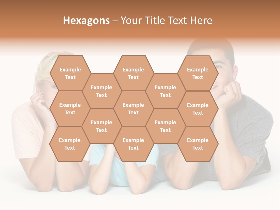 Isolated Boy Expressing PowerPoint Template