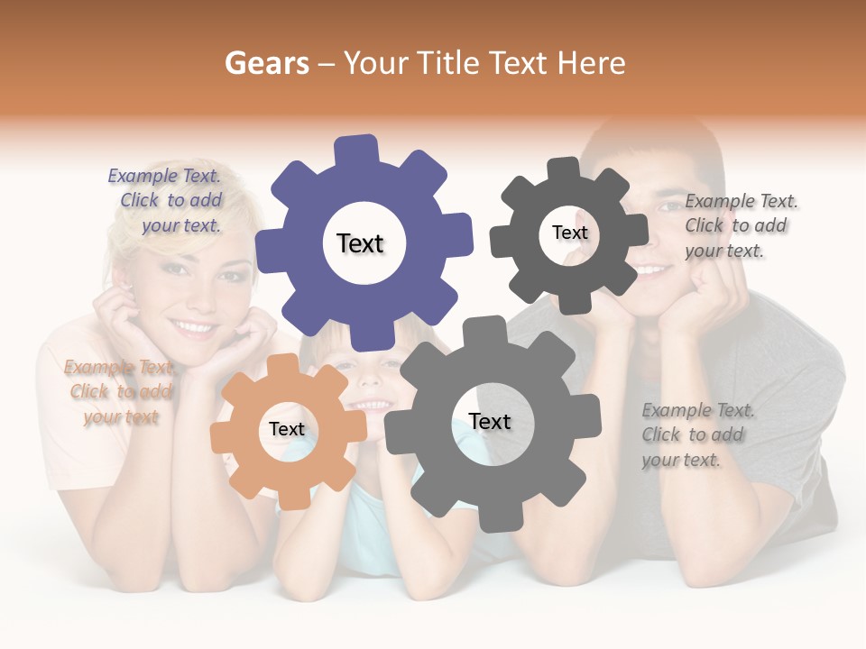 Isolated Boy Expressing PowerPoint Template