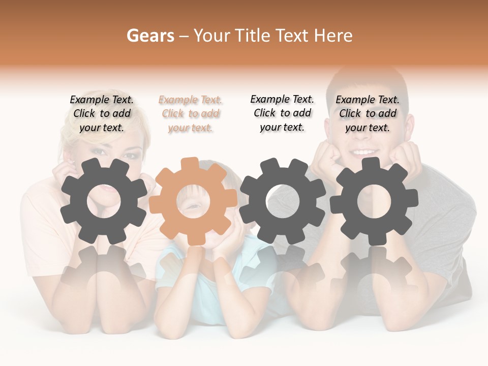 Isolated Boy Expressing PowerPoint Template