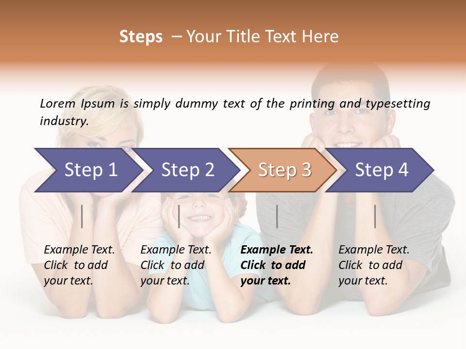 Isolated Boy Expressing PowerPoint Template