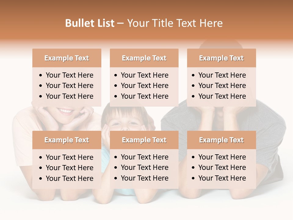 Isolated Boy Expressing PowerPoint Template