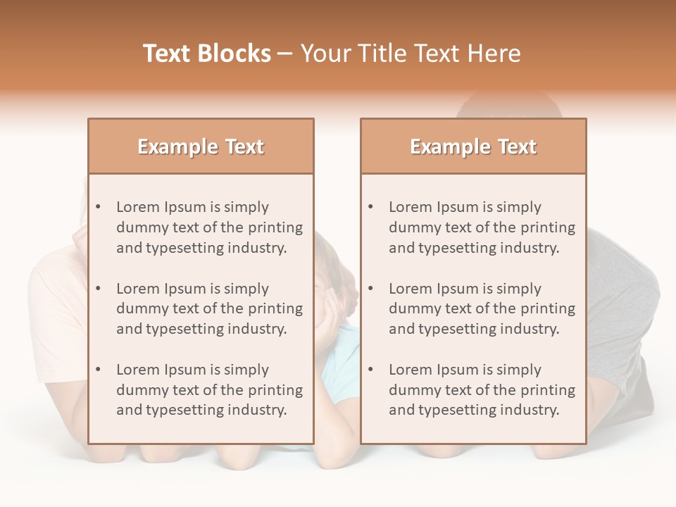 Isolated Boy Expressing PowerPoint Template