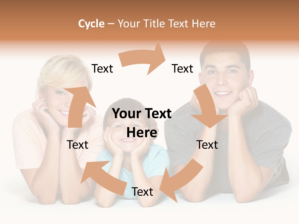 Isolated Boy Expressing PowerPoint Template