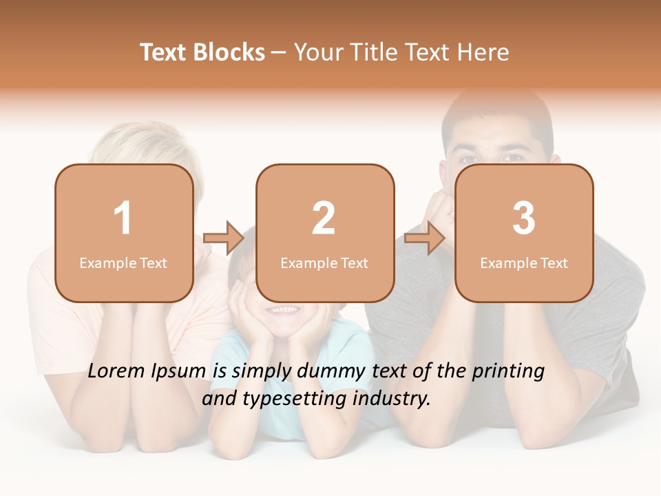 Isolated Boy Expressing PowerPoint Template