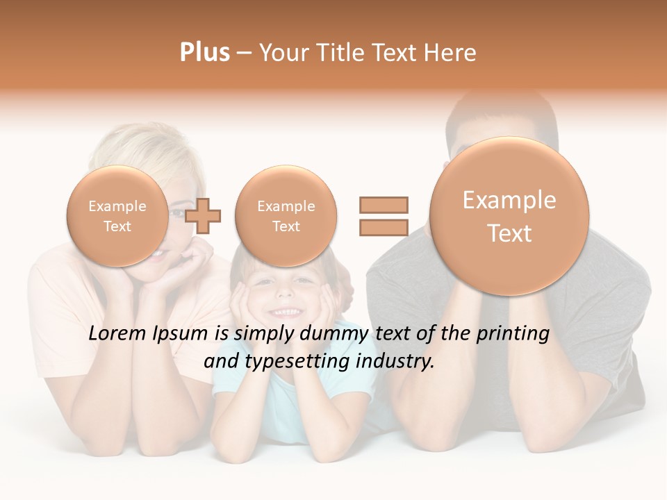 Isolated Boy Expressing PowerPoint Template