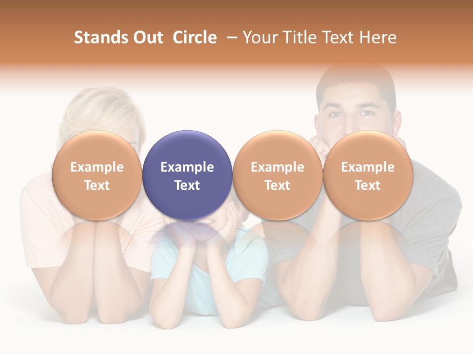 Isolated Boy Expressing PowerPoint Template