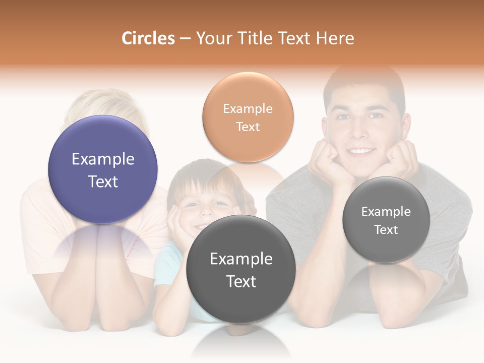 Isolated Boy Expressing PowerPoint Template