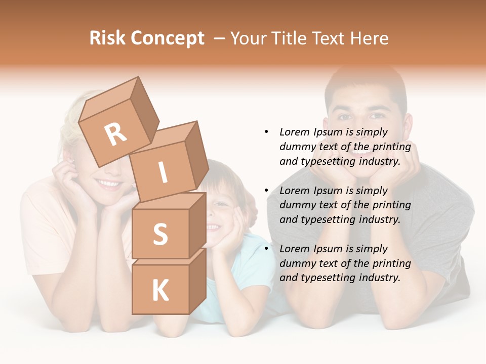 Isolated Boy Expressing PowerPoint Template