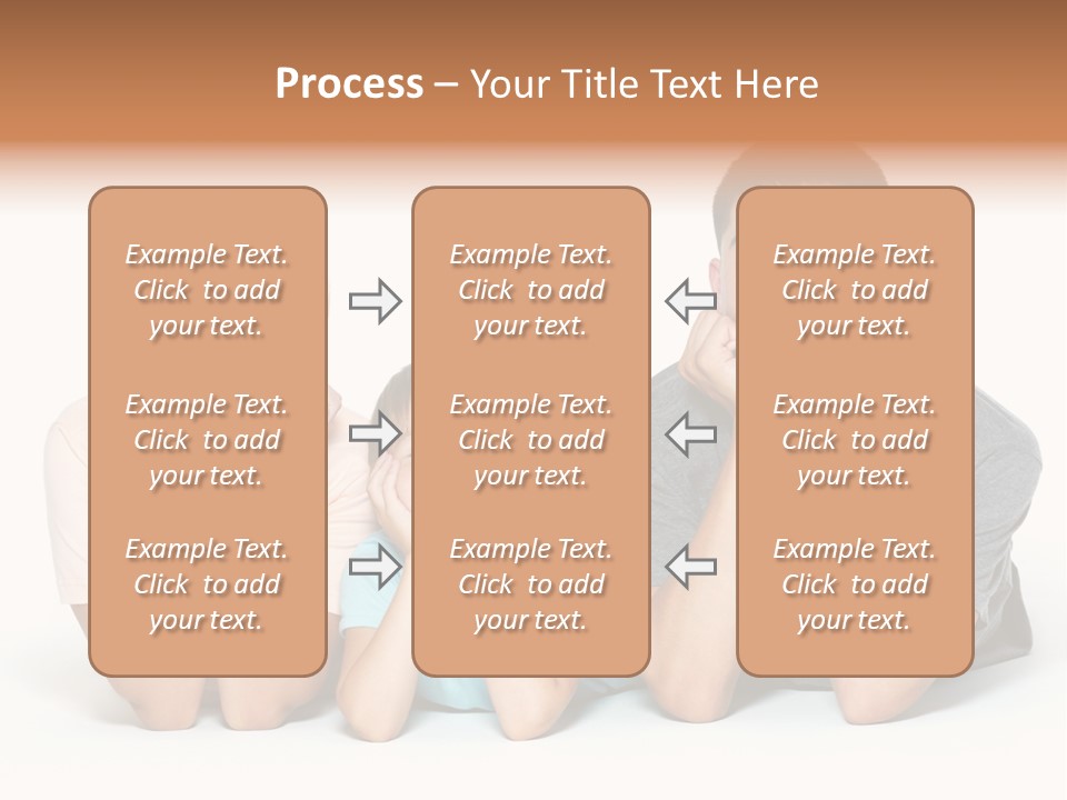 Isolated Boy Expressing PowerPoint Template