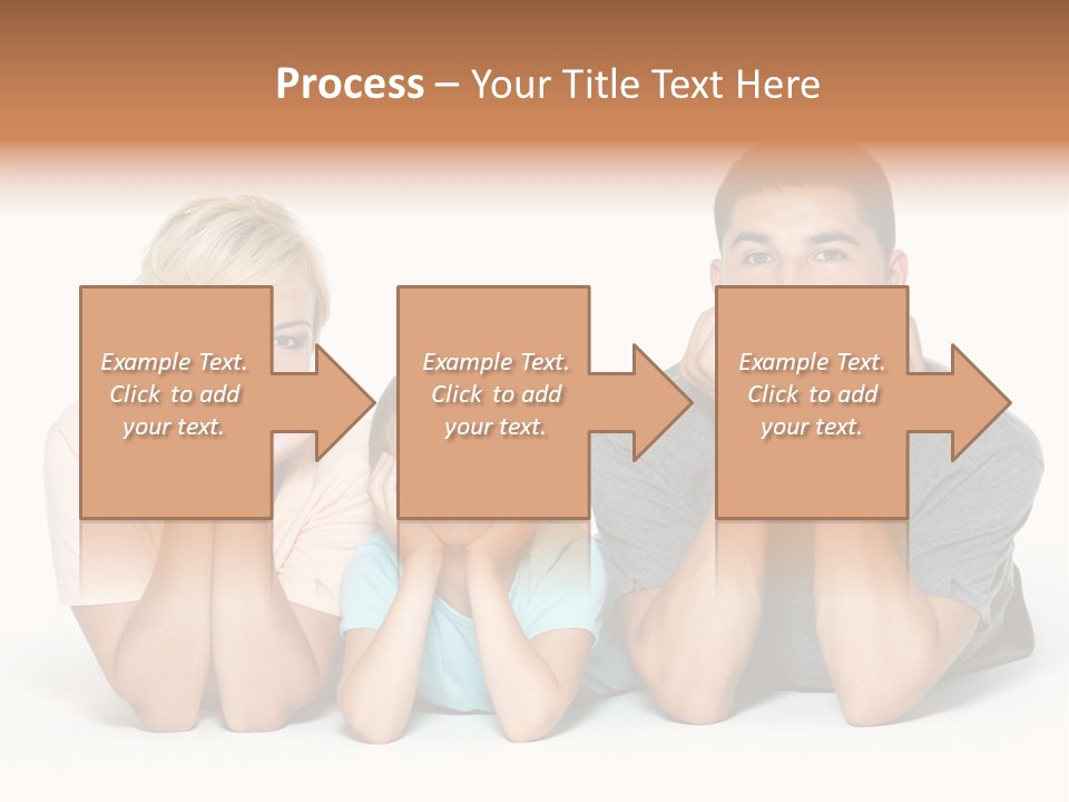 Isolated Boy Expressing PowerPoint Template