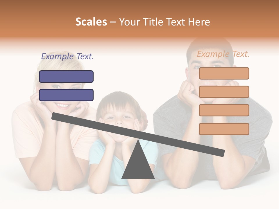 Isolated Boy Expressing PowerPoint Template