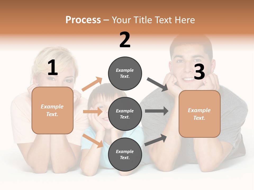 Isolated Boy Expressing PowerPoint Template