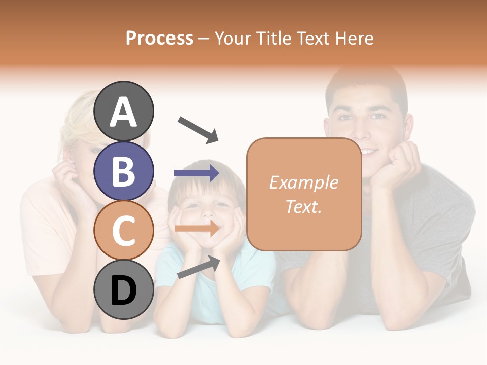 Isolated Boy Expressing PowerPoint Template