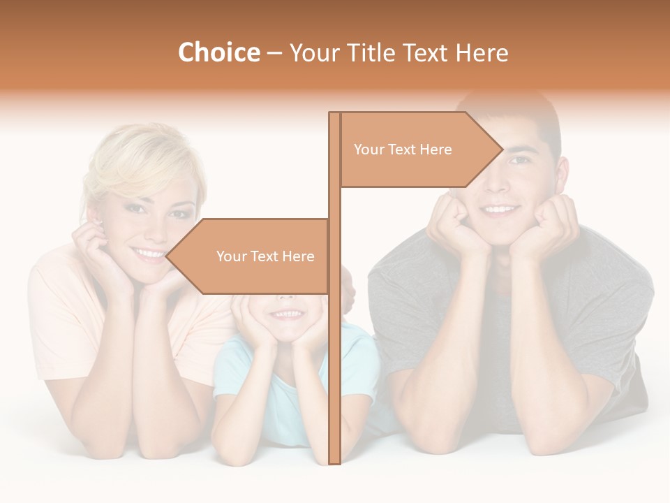 Isolated Boy Expressing PowerPoint Template