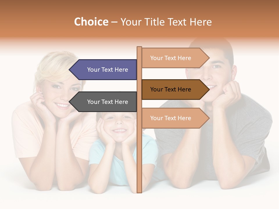 Isolated Boy Expressing PowerPoint Template