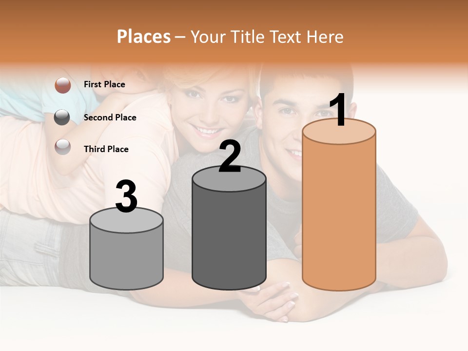Positivity Three Isolated PowerPoint Template