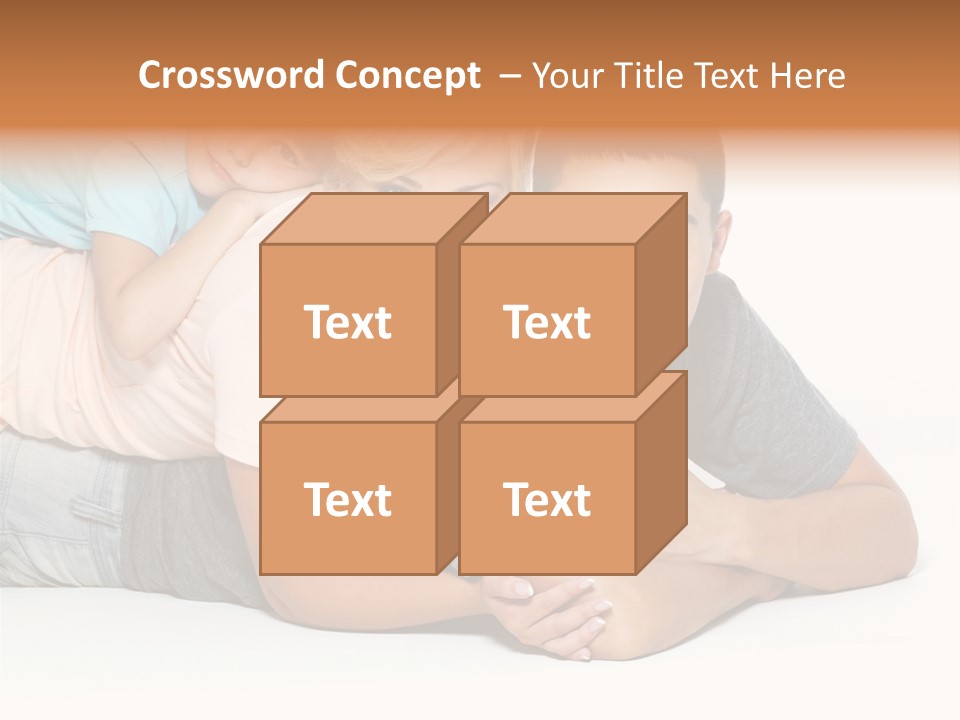 Positivity Three Isolated PowerPoint Template