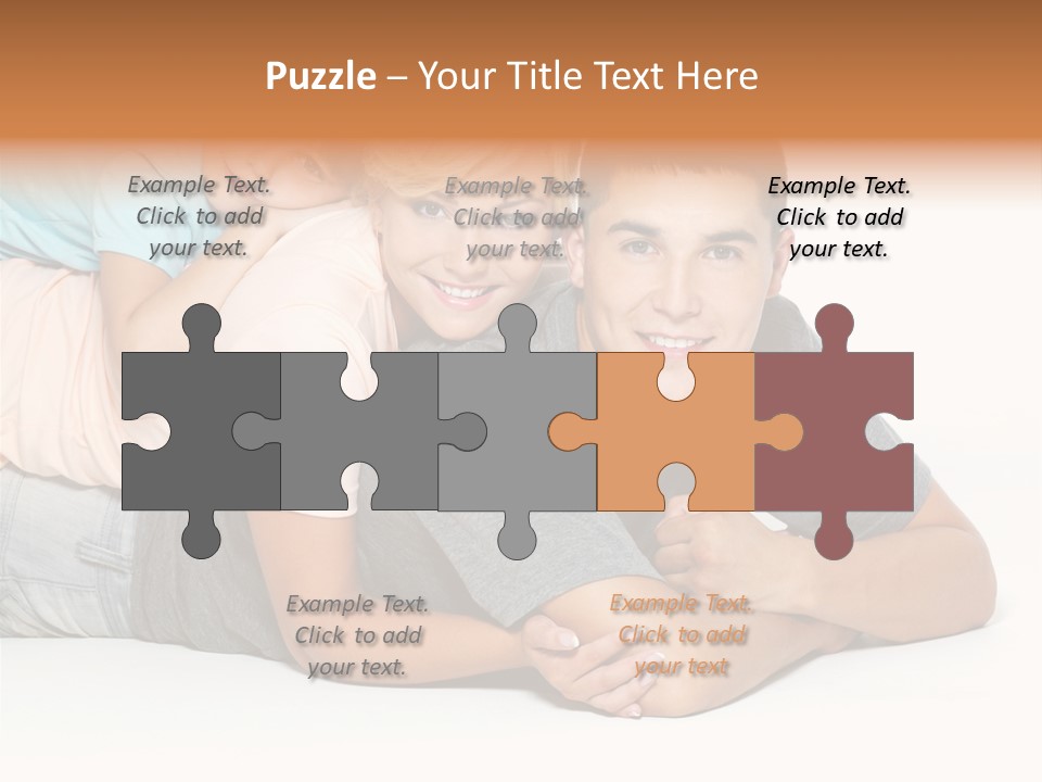 Positivity Three Isolated PowerPoint Template